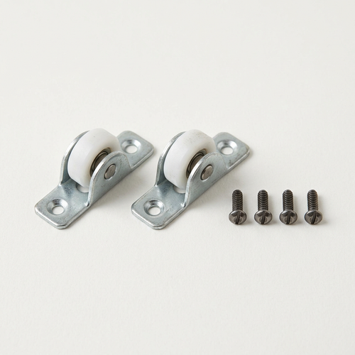 Drawer Slide Rail Repair Kit | Easy Roller Replacement & Mounting Screws to Fix Sticking or Off-Track Drawers | DIY Hardware Fix