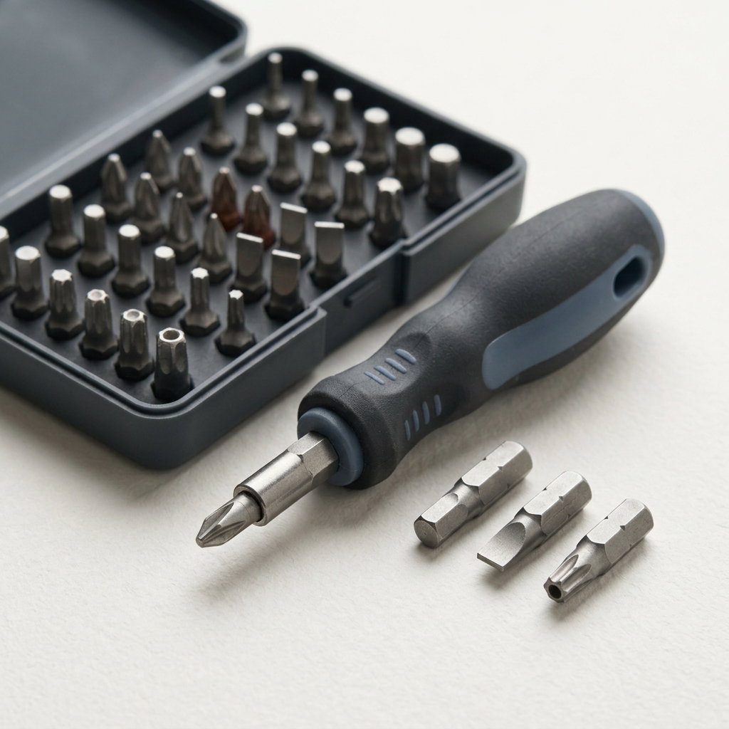 Furniture Assembly Precision Tool Kit | Magnetic Hex & Screwdriver Set for Bed, Desk, Chair & Shelf Assembly | Compact Repair Tools