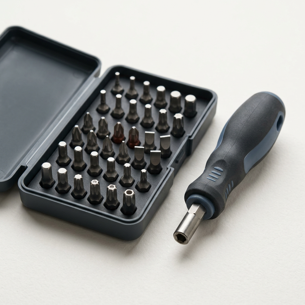 Furniture Assembly Precision Tool Kit | Magnetic Hex & Screwdriver Set for Bed, Desk, Chair & Shelf Assembly | Compact Repair Tools