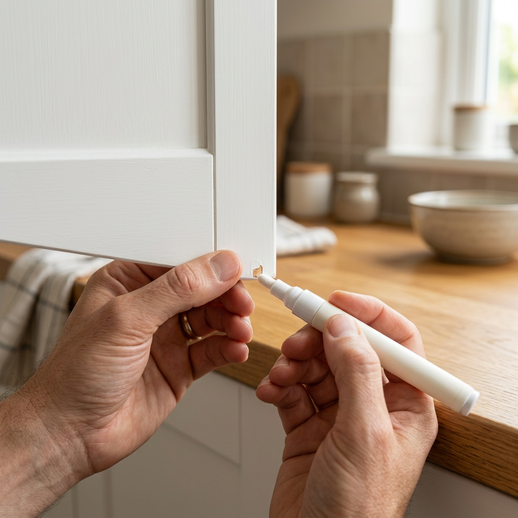 Furniture Touch-Up Paint Pen | Quick-Dry Chip & Scratch Repair for Painted Furniture & Cabinets | Mess-Free Refinish Pen